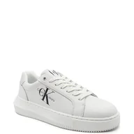 Trampki damskie - Calvin Klein Jeans Skórzane trampki CHUNKY CUPSOLE MONOLOGO - miniaturka - grafika 1