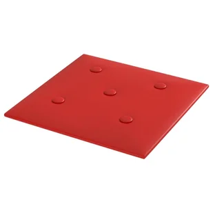 vidaXL Panele ścienne, 12 szt, czerwone wino, 30x30 cm, sztuczna skóra 343979 - Panele ścienne i boazeria - miniaturka - grafika 4