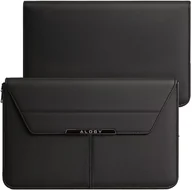 Torby na laptopy - Torba na laptopa Alogy FlexCase Pro wielofunkcyjna rozkładana z podstawką i podkładką na myszkę do Macbooka 15 / 15.6 / 16.1" Cz - miniaturka - grafika 1