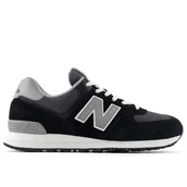 Buty sportowe męskie - Buty New Balance U574TWE - czarne - miniaturka - grafika 1