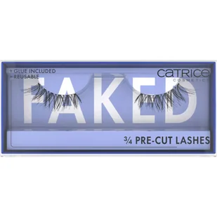 Catrice Faked 3/4 Pre-Cut Lashes, sztuczne rzęsy na pasku, 1 para - Sztuczne rzęsy i akcesoria - miniaturka - grafika 1