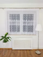 Firany - FIRANKA Z MARKIZETY FIRANY DO KUCHNI FIRANY DO SALONU BIAŁE 400x150CM TAŚMA - miniaturka - grafika 1