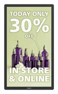 Monitory reklamowe i wyświetlacze - Philips Signage Solutions 25BDL4150I/00 signage display Płaski panel Digital Signage 64,3 cm (25.3") Wi-Fi Czarny Procesor wbudowany Android 11 - miniaturka - grafika 1