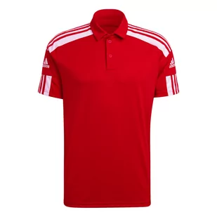 Koszulka męska adidas Squadra 21 Polo czerowna GP6429 - Koszulki męskie - miniaturka - grafika 1