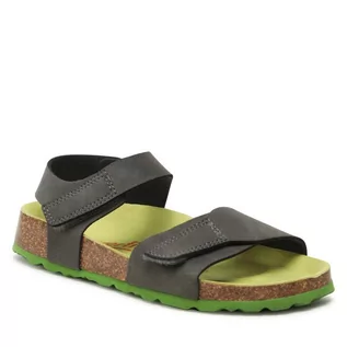 Buty dla chłopców - Sandały Superfit 1-000122-2010 S Grey/Green - grafika 1