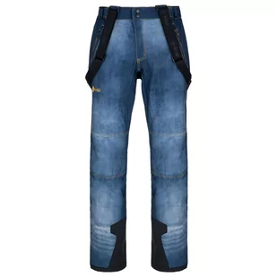 Męskie spodnie narciarskie softshell Kilpi JEANSO-M - Spodnie narciarskie - miniaturka - grafika 1