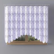 Firany - Firanka gotowa żakardowa Morea A144 330x160 cm biała - 160 cm 330 cm - miniaturka - grafika 1