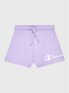 Champion Szorty sportowe 404310 Fioletowy Regular Fit - Spodenki damskie - miniaturka - grafika 1