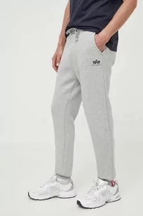 Alpha Industries spodnie dresowe Basic Jogger SL kolor szary 116370.17-GRAFITOWY - Spodnie męskie - miniaturka - grafika 1