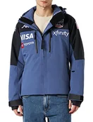 Kurtki męskie - Kappa Męska kurtka 6cento 611p Us Blue Fiord-Blue Dk N, S, Niebieski Fiord - Niebieski Dk N, S - miniaturka - grafika 1