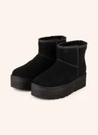 Botki damskie - Ugg Botki Na Platformie Classic Mini Platform schwarz - UGG - miniaturka - grafika 1