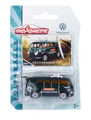 Samochody i pojazdy dla dzieci - MAJORETTE VW VOLKSWAGEN TRANSPORTER T1 ZIELONY Z BIA���� DESK�� 243A-8 1:59 - miniaturka - grafika 1