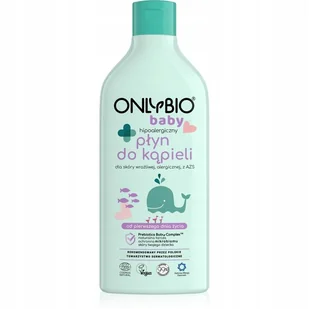 Onlybio Baby Płyn do kąpieli hipoalergiczny skóra wrażliwa alergicza z AZS - Kosmetyki kąpielowe dla dzieci Onlybio Baby Płyn do kąpieli hipoalergiczny skóra wrażliwa alergicza z AZS - Kosmetyki kąpielowe dla dzieci - miniaturka - grafika 1
