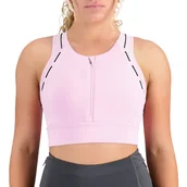 Bielizna sportowa damska - Biustonosz sportowy New Balance WB23259LLC - różowy - miniaturka - grafika 1