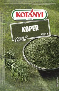 Kotányi Koper otarty 7 g - Zdrowa żywność - miniaturka - grafika 1