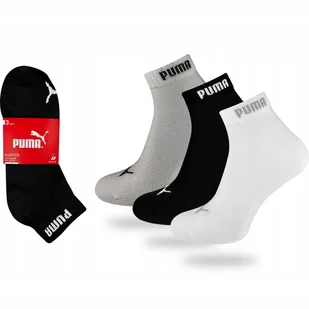 Skarpety Puma Basic Quarter R 39-42 - Skarpetki męskie - miniaturka - grafika 1
