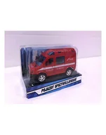 Samochody i pojazdy dla dzieci - Mini Van Straż 8cm w pud. p24 HIPO - miniaturka - grafika 1