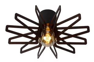 Lucide ZIDANE Czarna E27 Lampa wisząca 5411212771049 - Lampy sufitowe - miniaturka - grafika 1
