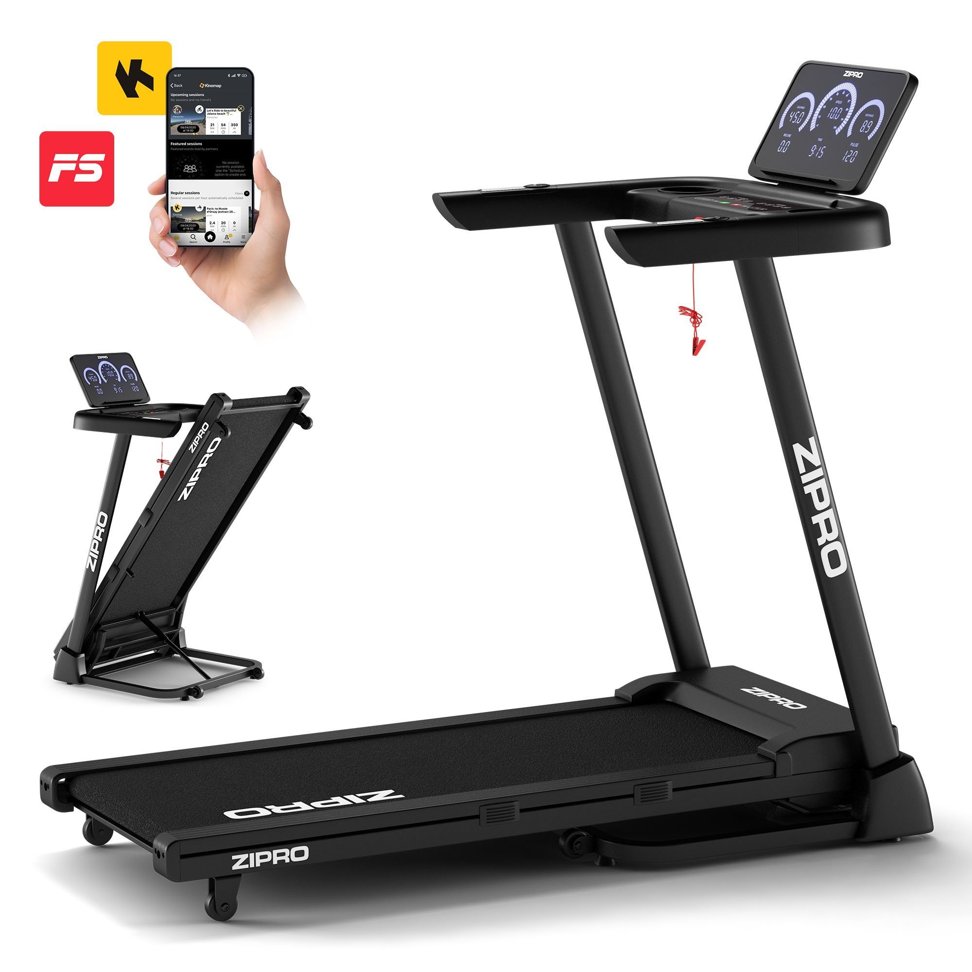 ZIPRO Bieżnia treningowa ZIPRO Luma