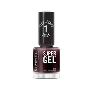 Lakiery do paznokci - Rimmel London Super Gel STEP1 Lakier do paznokci 12 ml Odcień 013 Acai Smoothie - miniaturka - grafika 1