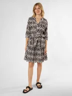 Sukienki - Marie Lund Sukienka damska Kobiety Bawełna niebieski|wielokolorowy wzorzysty, 34 - miniaturka - grafika 1