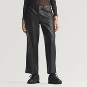 Spodnie damskie - Firebird Pleather 7/8 Pant - Adidas - miniaturka - grafika 1