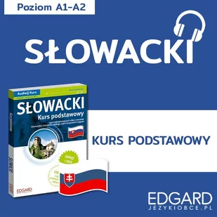 Słowacki. Kurs podstawowy. Poziom A1/A2 - Audiobooki do nauki języków - miniaturka - grafika 1
