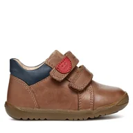 Buty dla chłopców - Sneakersy Geox B Macchia Boy B254NB 0CL22 C6001 Brązowy - miniaturka - grafika 1