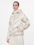 Kurtki damskie - Calvin Klein Kurtka zimowa K20K207068 Biały Regular Fit - miniaturka - grafika 1
