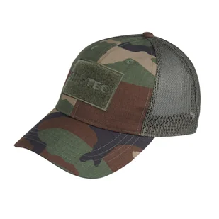 Mil-Tec - Czapka z daszkiem Trucker Baseball Cap - Woodland - 12318520 - Odzież taktyczna i umundurowanie - miniaturka - grafika 1