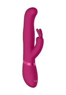 Wibratory i masażery - Vive Vive Izara Rotating Beads Rabbit Pink Wibrator króliczek - miniaturka - grafika 1