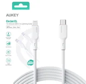 Kable USB - AUKEY CB-SCL2 KABEL USB-C LIGHTNING QC PD 1.8M 27W - miniaturka - grafika 1