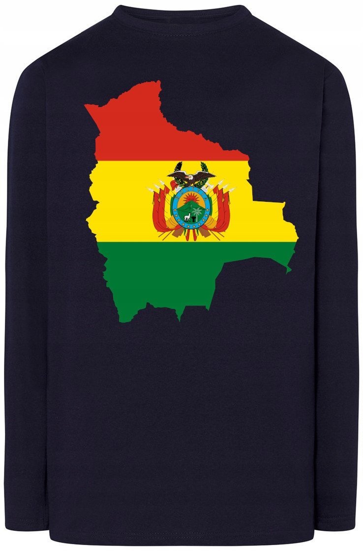 Boliwia Męska Bluza Longsleeve Flaga Rozm.XXL