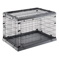 Sprzęt podróżny i transportery dla psów - Ferplast klatka transportowa Superior - Szer. x głęb. x wys.: 107 x 77 x 73,5 cm - miniaturka - grafika 1
