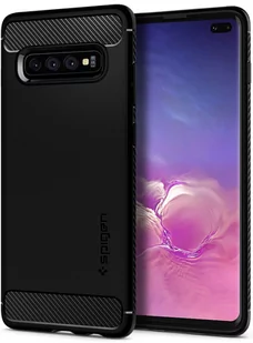 Spigen Etui Rugged Armor Galaxy S10 Plus czarne 8809640251924 - Etui i futerały do telefonów - miniaturka - grafika 3