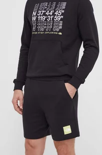 The North Face szorty bawełniane kolor czarny NF0A87ECJK31 - Spodenki męskie - miniaturka - grafika 1
