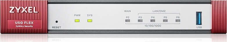Zapora sieciowa ZyXEL ZyXEL USG FLEX 100 AX Wifi 6 UTM BUNDLE Firewall USGFLEX100AX-EU0102F