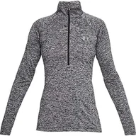 Koszulki i topy damskie - Under Armour New Tech 1/2 Zip - Twist - miniaturka - grafika 1