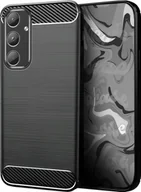 Etui i futerały do telefonów - Hello Case ETUI DO SAMSUNG GALAXY A55 PANCERNE KARBON CASE CZARNE - miniaturka - grafika 1