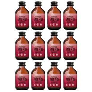 Premium Rosa Shot Energy booster zestaw 12 x 100 ml - żywność - Soki i napoje niegazowane - miniaturka - grafika 1