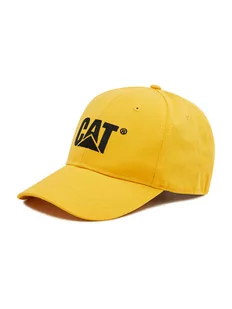 CAT Czapka z daszkiem Trademark Cap W01791 Żółty - Czapki męskie - miniaturka - grafika 1