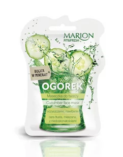 Marion Fit&Fresh Maseczka do twarzy Ogórek 7,5ml - Maseczki do twarzy - miniaturka - grafika 1