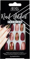 Sztuczne paznokcie i akcesoria - Ardell Nail Addict Premium zestaw zestaw Red Cateye - miniaturka - grafika 1