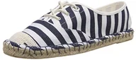 Espadryle damskie - s.Oliver 23205 damskie espadryle, niebieski - niebieski granatowy biały 846-39 eu - miniaturka - grafika 1