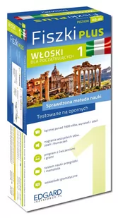 Włoski Fiszki PLUS dla początkujących 1 Nowa - Filologia i językoznawstwo - miniaturka - grafika 1