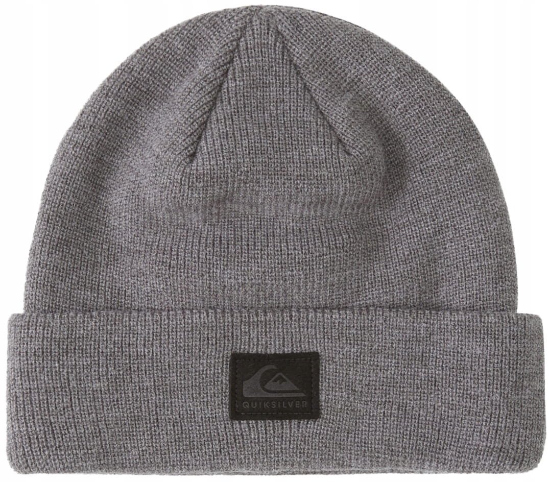 Quiksilver czapka zimowa ciepła szara beanie rozmiar uniwersalny