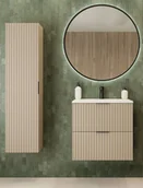 Inne meble do łazienki - Kaszmirowy zestaw łazienkowych mebli Z0-K95 - miniaturka - grafika 1