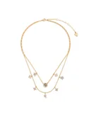 Naszyjniki - Guess Naszyjnik JUBN06 028JW Złoty - miniaturka - grafika 1