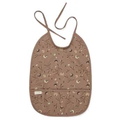 Śliniaki i fartuszki - Nuuroo śliniak wodoodporny do pierwszych posiłków PUMPKIN FLOWER - miniaturka - grafika 1