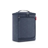 Torebki damskie - Torba coolerbox, herringbone dark blue RUK4113 - miniaturka - grafika 1